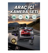 1080P Full HD 4.0 İnç IPS Ekranlı 170° Geniş Açılı Araç İçi Kamera – Gece Görüşü ve Arka Kamera Dest