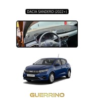 DACIA SANDERO 2022+ TORPİDO KORUMA HALISI SİYAH KENAR