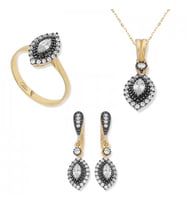 Gümüş Elmas Montür Mekik Bayan Set (Standart)