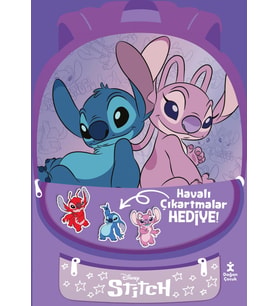 Disney Stitch- Parıltılı Tatil Çantam Etkinlik Ve Boyama Kitabı