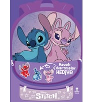 Disney Stitch- Parıltılı Tatil Çantam Etkinlik Ve Boyama Kitabı