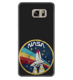 Samsung S7 Edge S20 Fe Plus Ultra S21 S22 Kılıf Desenli Silikon Nasa 1326