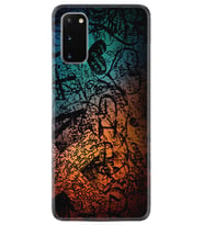 Samsung A02S A03S A10 A12 A13 A21S A22 Kılıf Desenli Silikon İşaretler Tuval 1716