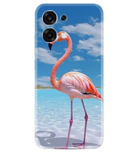 Oppo A6 Pro Kılıf Boutique Baskılı Resimli Okaynus ve Flamingo Pcode -093