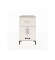Hyperion Komodin Tek Raflı 2 Çekmeceli 2 Kapaklı 60x44x96 Aytaşı-Aytaşı