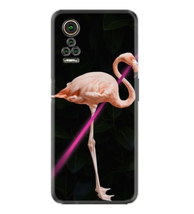 General Mobile GM 21 Pro GM 22 Pro Plus Kılıf Desemli Silikon Line Filamingo 1776