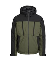 Jack&Jones Abel Erkek Kapüşonlu Mont (Çok Renkli)