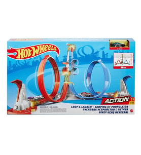 GRW39 Hot Wheels Dikey Uçuş Heyecan Yarış Seti