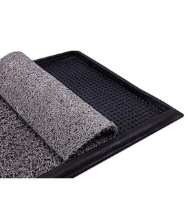 Hijyenik Plastik Paspas 60x80 cm (İçinde Kıvırcık Paspas Dahil)