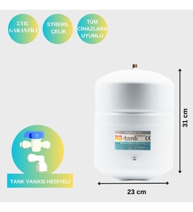 ARITMACI RO 12 LİTRE SU ARITMA CİHAZ TANKI