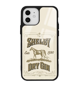 iPhone 12 Pro Peaky Blinders Shelby Dry Gin Tasarımlı Glossy Telefon Kılıfı