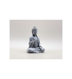 Oturan Buda Heykeli – 15 CM Meditasyon Heykeli, Figür Meditasyon Biblo Masa Üstü biblo, Hediyelik
