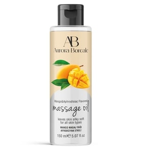 Aurora Boreale Mango Aromalı Afrodizyaklı Masaj Yağı 150 ML
