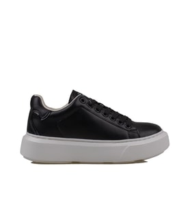 Lufian Siyah Amy Hakiki Deri Kadın Sneaker