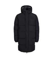 Jack & Jones 12256980 Jjebradley Long Puffer Sn Siyah