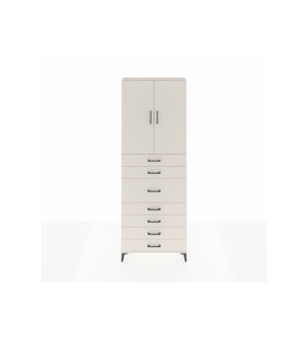Arges Dolap 3 Raflı 7 Çekmeceli 2 Kapaklı 88x30x243 Aytaşı-Aytaşı
