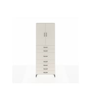 Arges Dolap 3 Raflı 7 Çekmeceli 2 Kapaklı 88x30x243 Aytaşı-Aytaşı