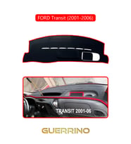 FORD Transit (2001-2006)TORPİDO KORUMA HALISI KIRMIZI KENAR