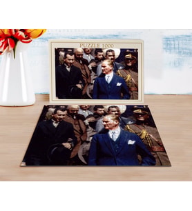 BK Home Atatürk Tasarımlı 1000 Parça Profesyonel Puzzle-50