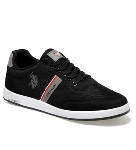 U.S. Polo Assn Kares 2Fx Günlük Erkek Spor Ayakkabı (Siyah)
