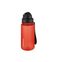 UZSPACE 3024-3  SOFT TOUCH TRITAN MATARA PİPETLİ 400 ML FANTASY RED