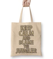 Keep Calm And Blame The Jungler Bez Çanta Uzun Saplı