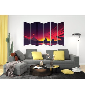 GÜN BATIMI SUNSET MDF TABLO-1426 MODEL-B