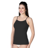 SİYAH MI Emay 1410 Modal Cotton İnce Askılı Atlet