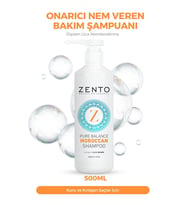 Zento Precıous Moroccan Onarıcı Nem Veren Saç Bakım Şampuan 500 ml