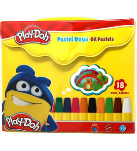 Play-Doh Çantalı 18'li Pastel Boya