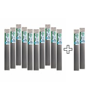 NORTH PLAS PLASTİK KAYNAK ELEKTROT - PE GENİŞ SİYAH 10+2 PAKET