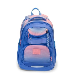 CORAL HIGH 24431 RENK GEÇİŞLİ MAVİ PEMBE DÖRT BÖLMELİ SIRT ÇANTASI
