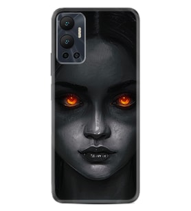 Infınix Hot 12 Kılıf Resimli Desenli Silikon Platinium Series Dark Woman 1887