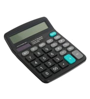 Standart Fonksiyonlu 12 Haneli Geniş LCD Ekran,Pill Masaüstü Hesap Makinesi