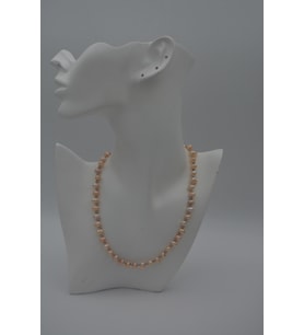 STONEAGE PEMBE İNCİ KOLYE
