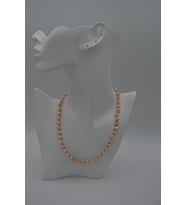 STONEAGE PEMBE İNCİ KOLYE