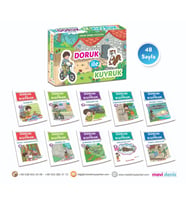 Doruk İle Kuyruk Hikaye Seti (10 Kitap) - Kolektif - Mavi Deniz Yayınları