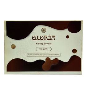 Gloria Kumaş Boyası Tam Kahve 10 Gr Paket