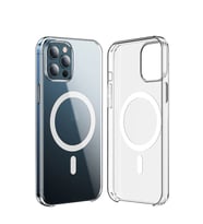 Apple iPhone 15 Pro Max Kılıf IC Çipli Zore Wireless Şarj Özellikli Şeffaf Orjin Kapak