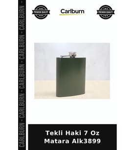 Özel Üretim Cep Outdoor Aksesuar Hediye Erkek Tekli Haki 7 Oz Matara Alk3899