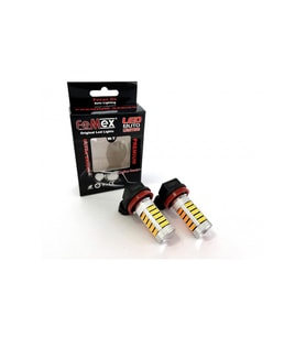 FEMEX H8/11 2835 Chip 9W SİS Led Ampul Turuncu 66smd Ultra Parlak Mercekli