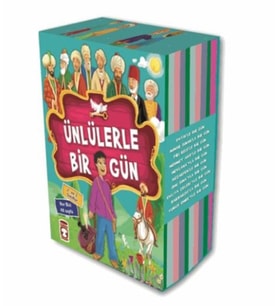 Timaş - Ünlülerle Bir Gün-1 10 Kitap 2.3.Sınıflar 48 er syf