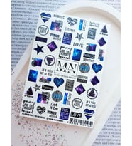 Nail Art Slider Stiker – Karma Botanik W153
