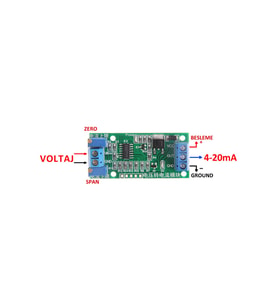 0-5V 0-10V To 4-20mA Sinyal Çevirici Modül