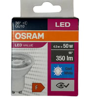 Osram 4.5W (50W) 4000K (Günışığı) GU10 Duylu Par16 Led Spot