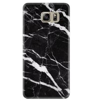 Samsung S7 Edge S20 Fe Plus Ultra S21 S22 Kılıf Boyun Askılı Silikon Siyah Şerit Mermer 1318