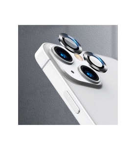 Apple iPhone 13 Uyumlu Zore CL-07 Kamera Lens Koruyucu (Koyu Gri)