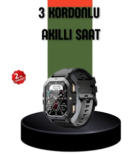 Amoled Ekranlı Akıllı Saat 10 Gün Pil Ömrü