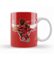 Micheal Jordan Bulls 23 With Signature Best Seller Kupa Bardak Porselen