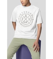 Rock Metal Avenged Sevenfold Müzik Grubu Baskılı Unisex Oversize Tişört